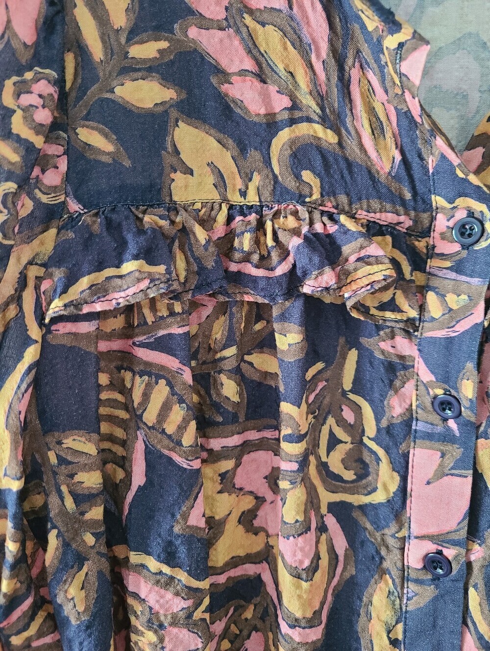 Fate Bohemian Ruffle Blouse - Picture 2 of 4